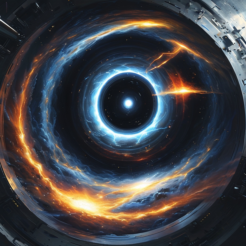 黑洞加速器:探索宇宙能量的星际引擎